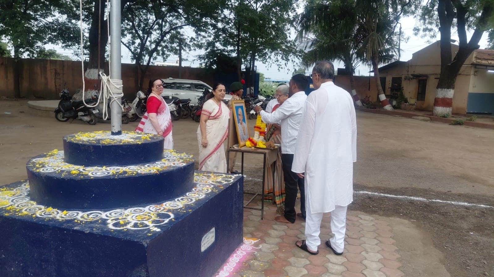८० वा स्वतंत्र दिन संस्थेत साजरा करण्यात आला